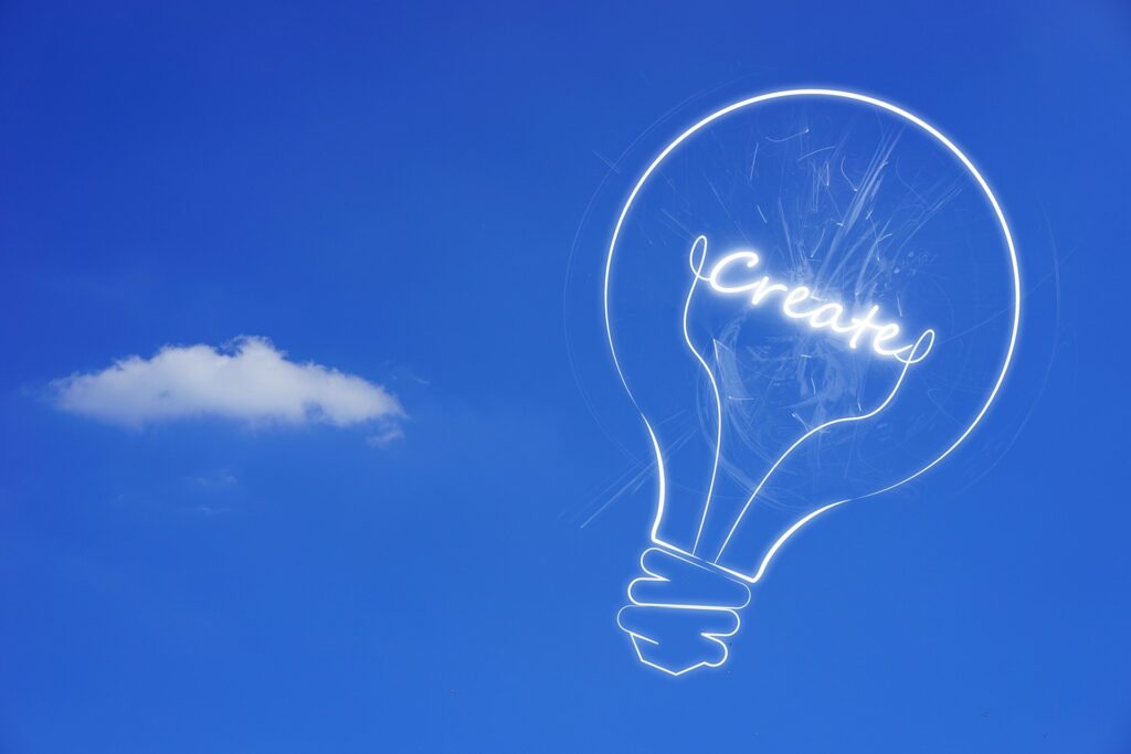 Imagen que describe cómo Crear una solución de una idea